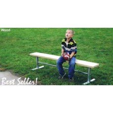 15 foot Treated SYP Bench without Back Portable
