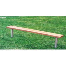 15 foot Treated SYP Bench without Back Inground