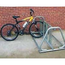 A Style Bike Rack 20 Foot Galvanized 36 Spaces