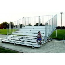 8 Row 27 Foot Galvanized Steel Frame Bleacher