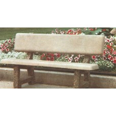 CPB72C Concrete Park Bench 72 inch