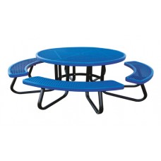 CSRTRCVP Round Child Picnic Table 48 in Powder Coat Vinyl Plastisol