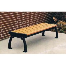 JPABL4 Landmark Series Flat Bench 4 foot Recycled Plank