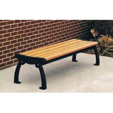 JPABL4 Landmark Series Flat Bench 4 foot Recycled Plank