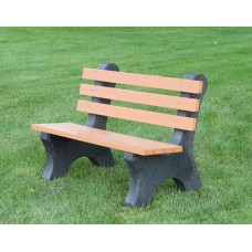 JPCB63 Recycled Plastic Bench 6 foot