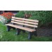 JPCB42 Recycled Plastic Bench 4 foot 2 leg