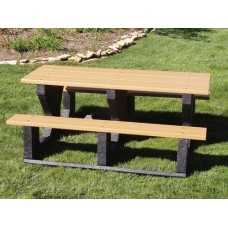 JPPT63 Recycled Plastic Picnic Table 6 foot 3 leg
