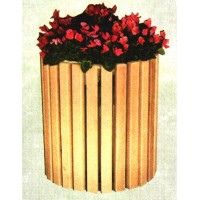 WSRP2630RP Windsor Select Round Planter 26x30 Recycled Plank