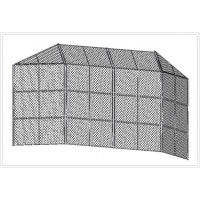 Heavy-Duty Baseball Backstop
