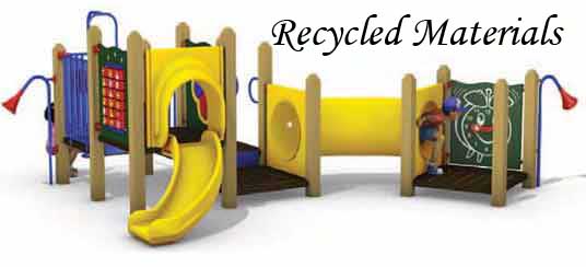 Recycled Material Playground Models