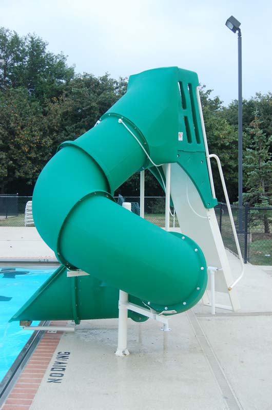 7 foot deck pool slide