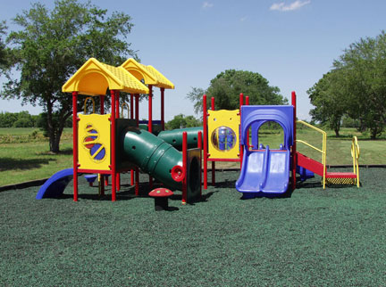 rubber playground surfacing