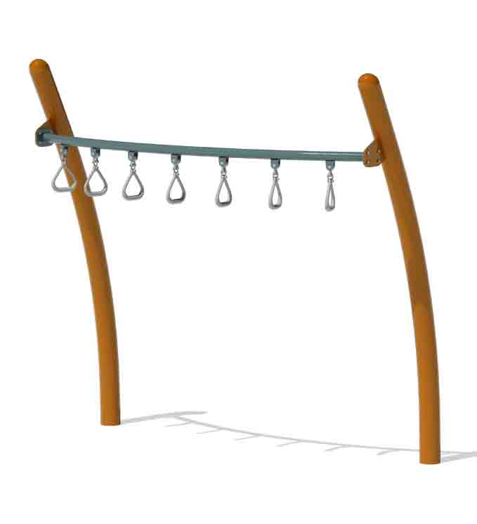 Active Play Curved Trapeze ladder