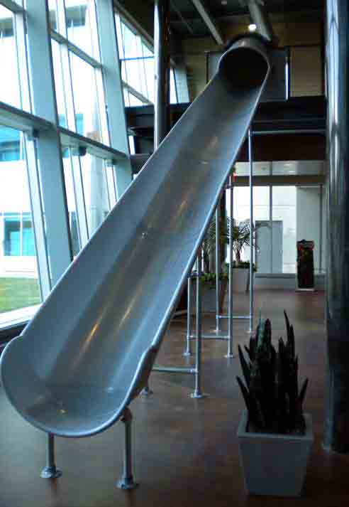 aluminum chute slide 