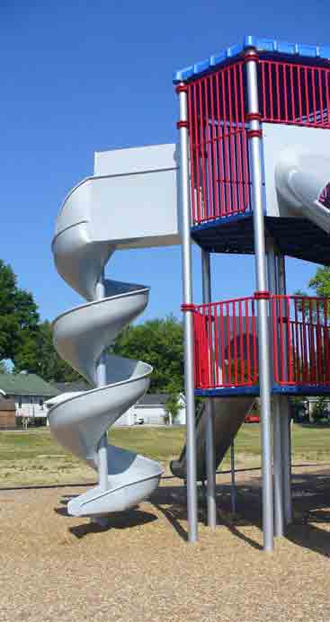 Playground slide