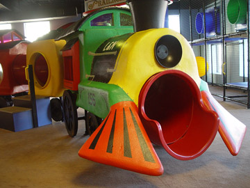 theme playground train