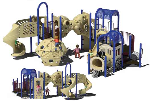 PS5-28620-1 Train Theme playground