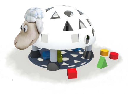 theme playground sheep