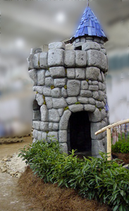 theme playground castle