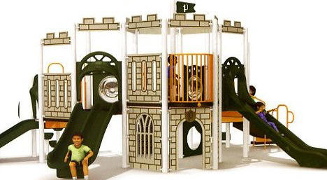 theme playground castle