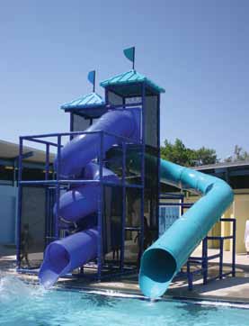 water slide